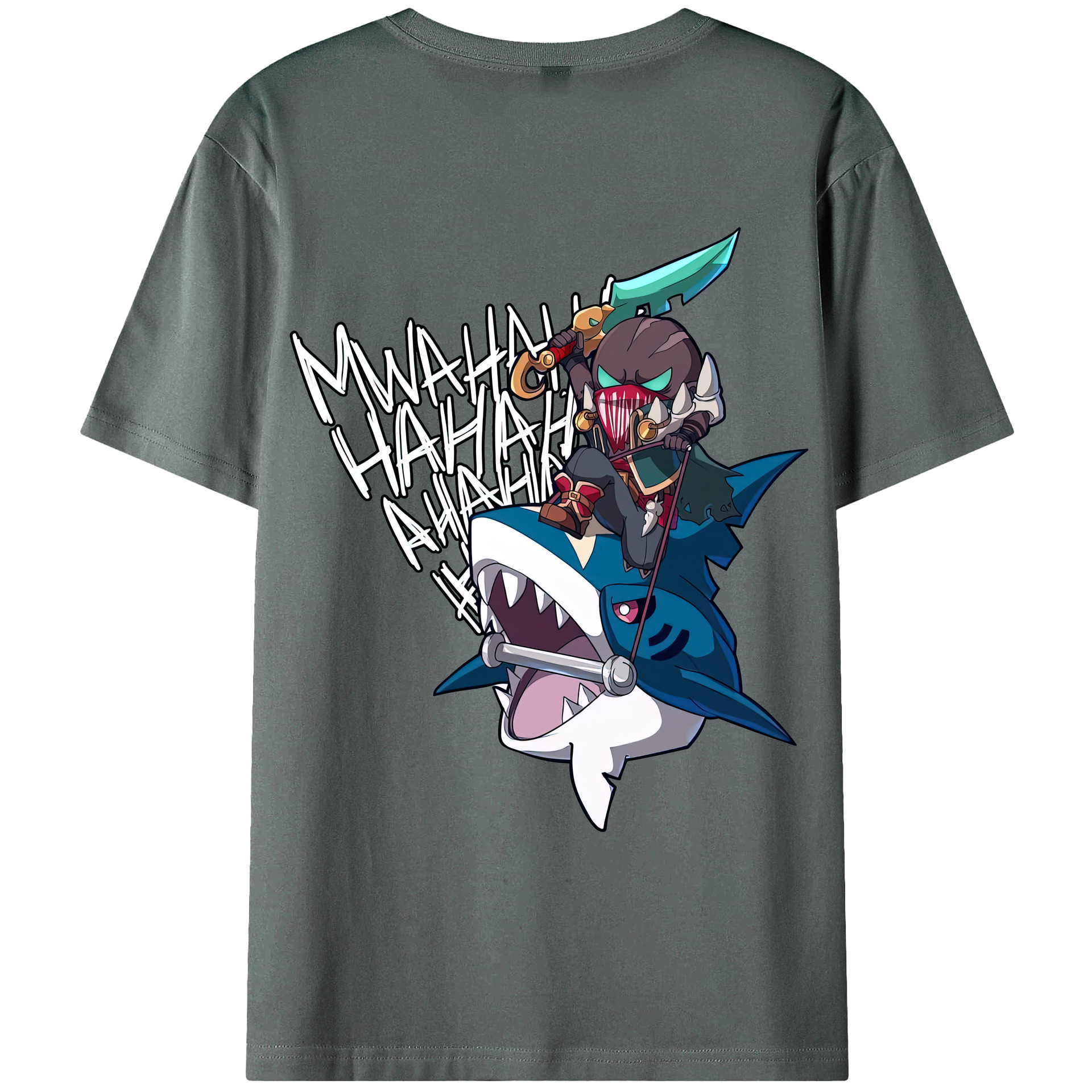 （画像用） リーグ・オブ・レジェンド League of Legends LOL 綿100％ メンズ半袖Tシャツ（バックプリント） 通気性